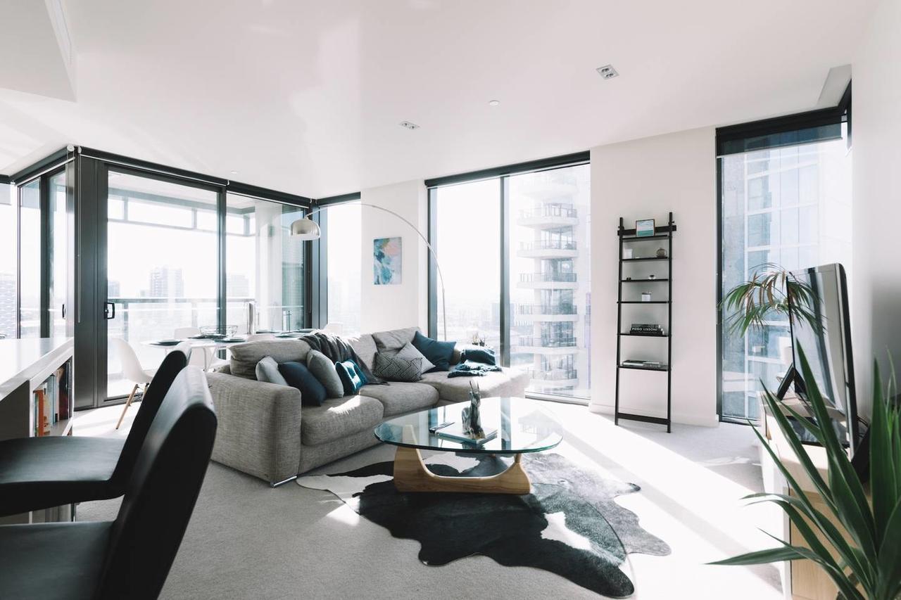 شقة Experience Waterfront Luxury With Views ملبورن المظهر الخارجي الصورة